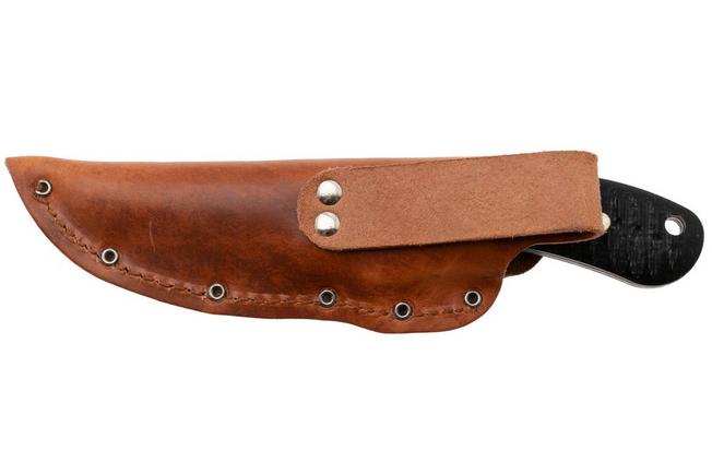 Bild für Case Ridgeback Hunter 30593, Stonewashed Stainless Steel, Black Burlap Laminate, Jagdmesser