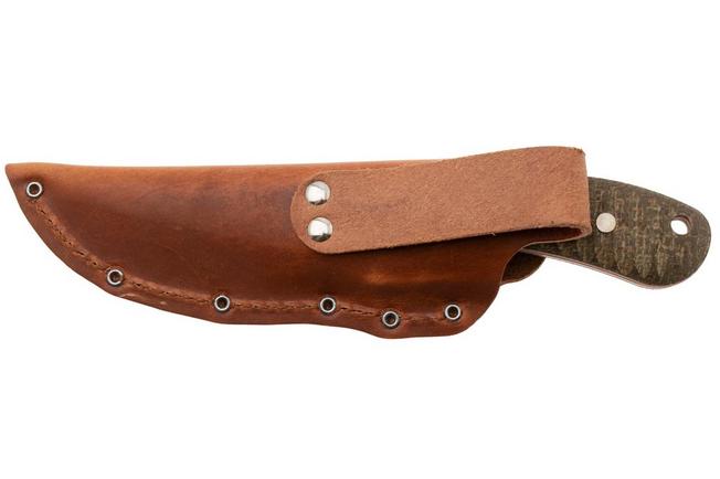 Bild für Case Ridgeback Hunter 30594, Stonewashed Stainless Steel, Green Laminate/Orange G-10, Jagdmesser