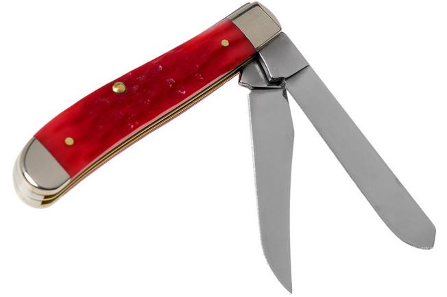 Boker Trapper - Traditional Pocket Knife, Smooth Red Bone