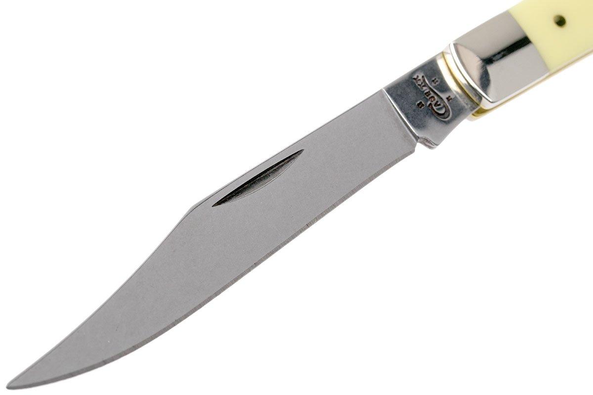 Case Slimline Trapper Yellow Synthetic, 00031, 31048 CV pocket knife