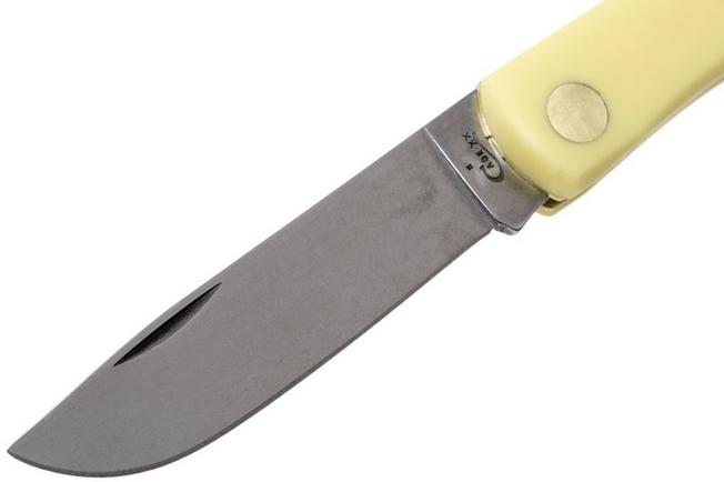 Case Sod Buster Jr. Yellow Synthetic, 00032, 3137 CV pocket knife