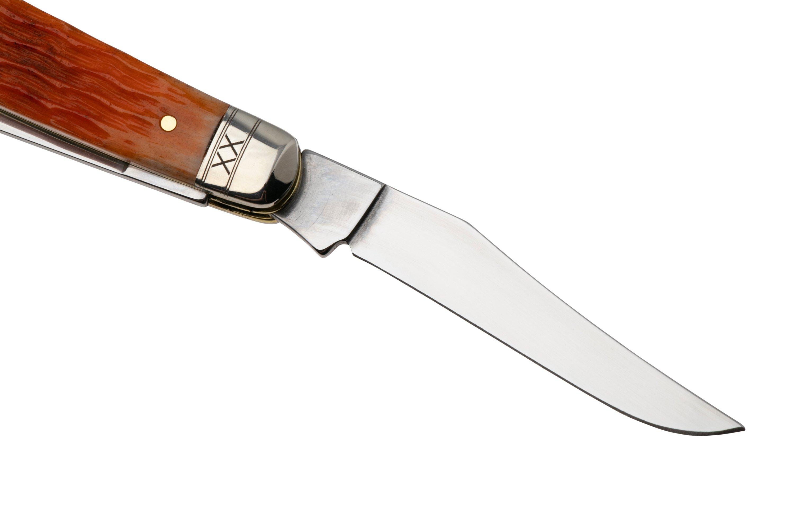 Case Mini Trapper 35809 Cayenne Bone, Crandall Jig, Embellished ...