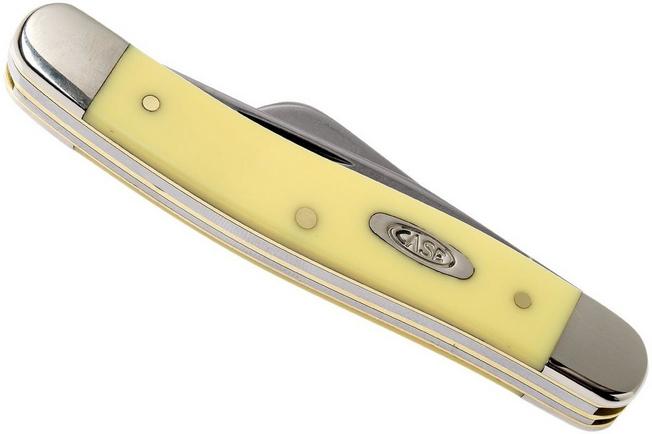 Case Medium Stockman Yellow Synthetic, 00035, 3318 CV pocket knife