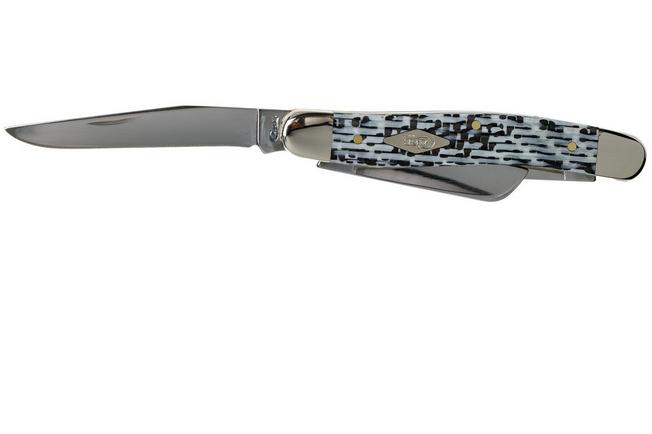 Case Knives Large Stockman Three Blades in Natural Canvas Micarta for Sale