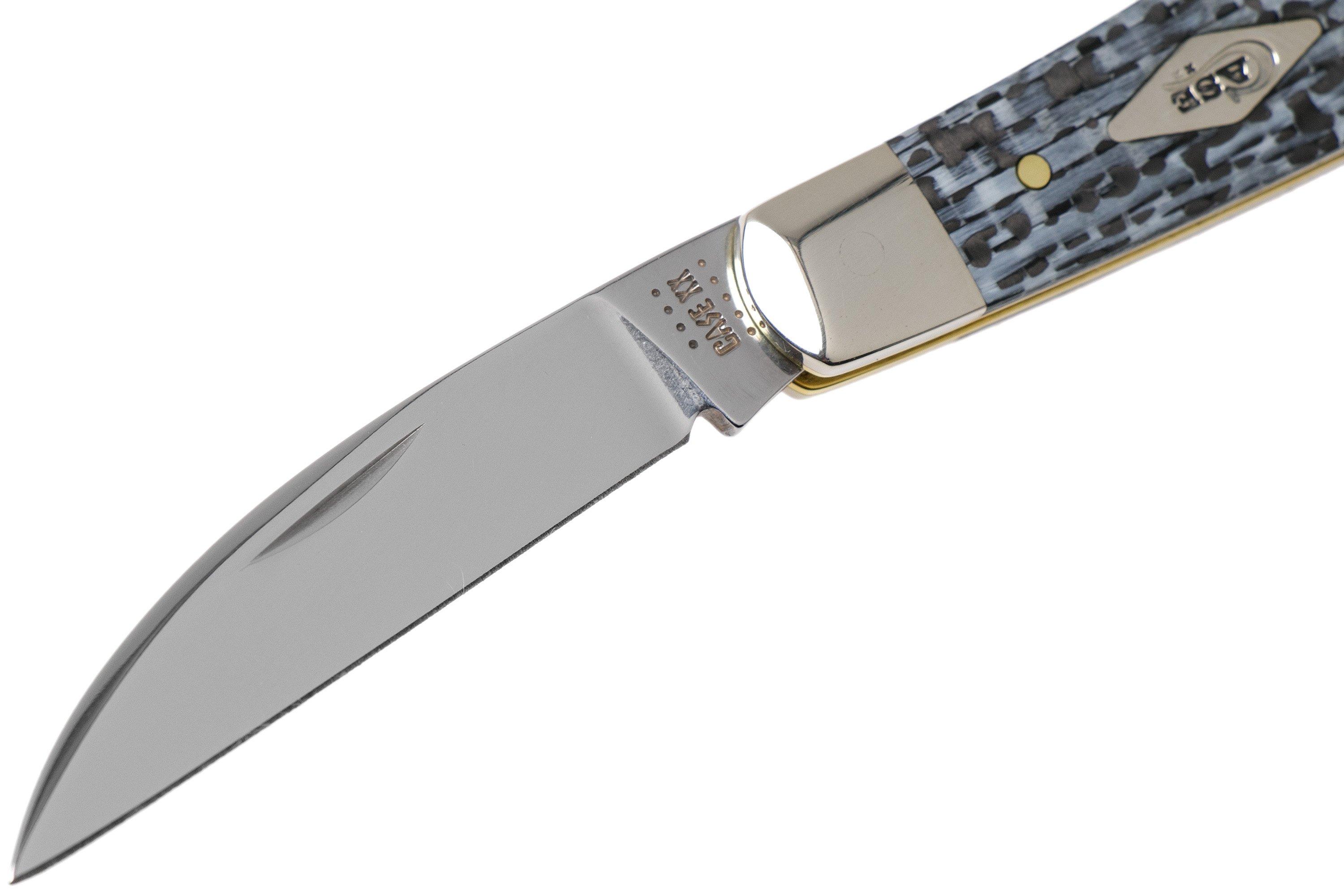 Case Sway Back White & Black Carbon Fibre-G10 Weave Smooth, 38931 ...