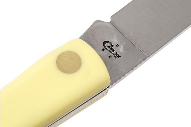 Case Sodbuster Knife 4.625 Yellow Synthetic (3138 CV) 038 - Blade HQ