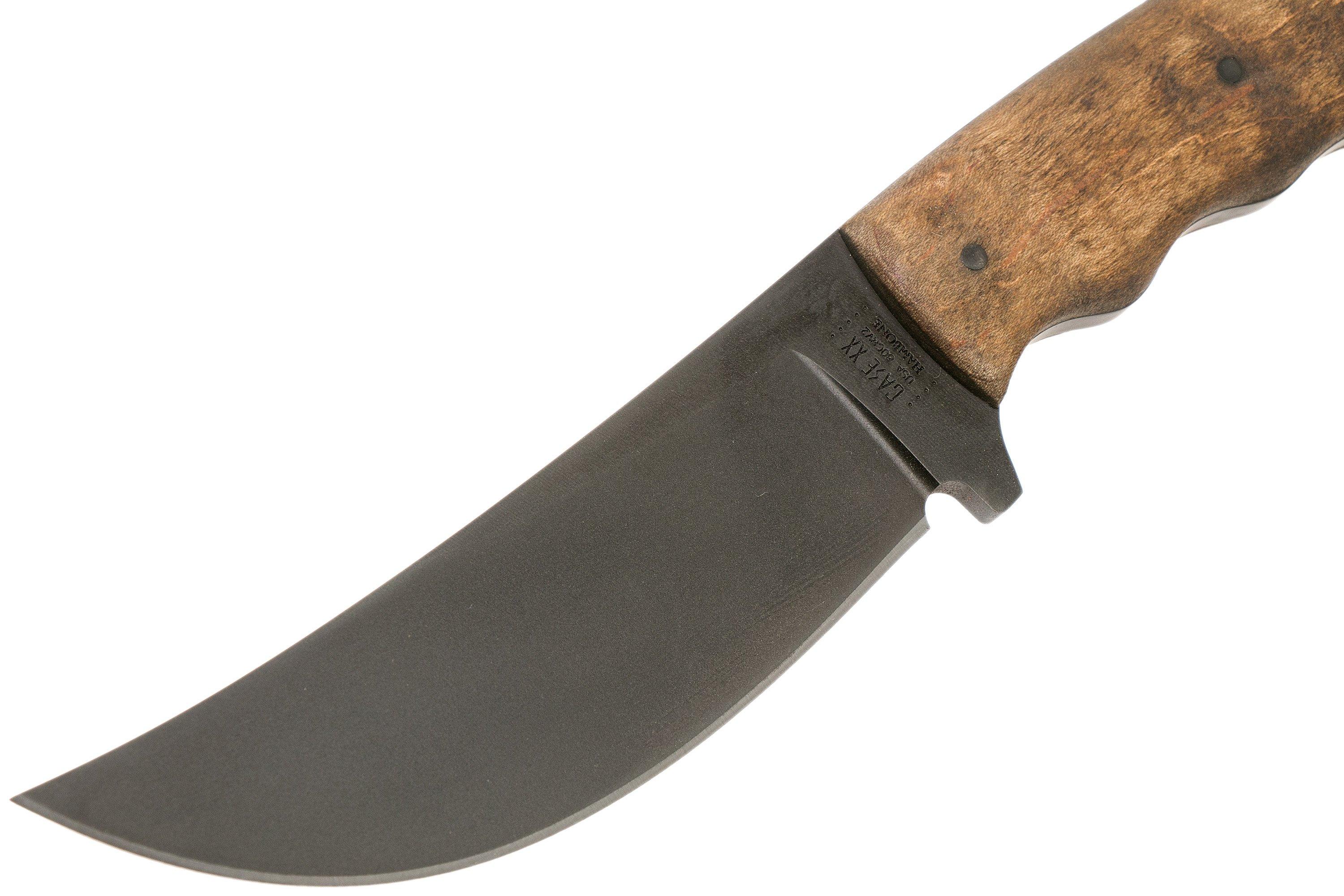 Case Winkler Hambone 43180 Clint Romesha Curly Maple Kydex Sheath Survival Knife 5505