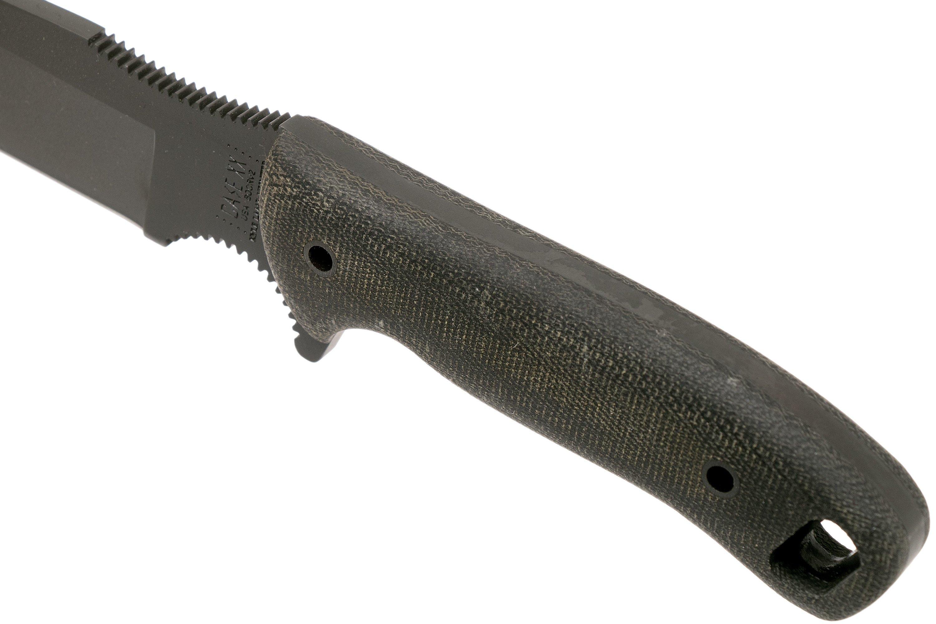 Case Winkler Hunter 43182 Kyle Lamb, Black Canvas Micarta, Kydex Sheath