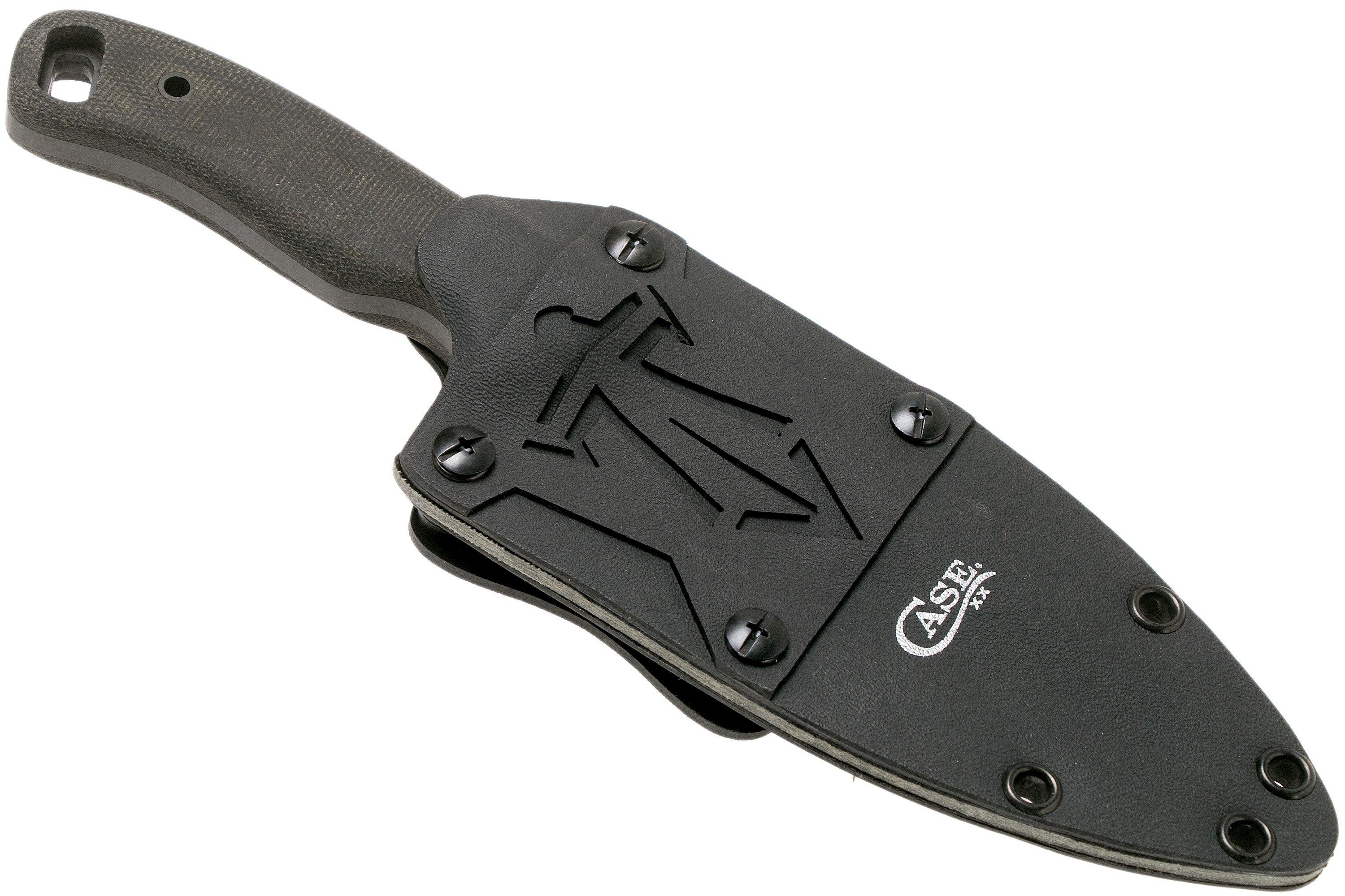 Case Winkler Hunter 43182 Kyle Lamb, Black Canvas Micarta, Kydex Sheath