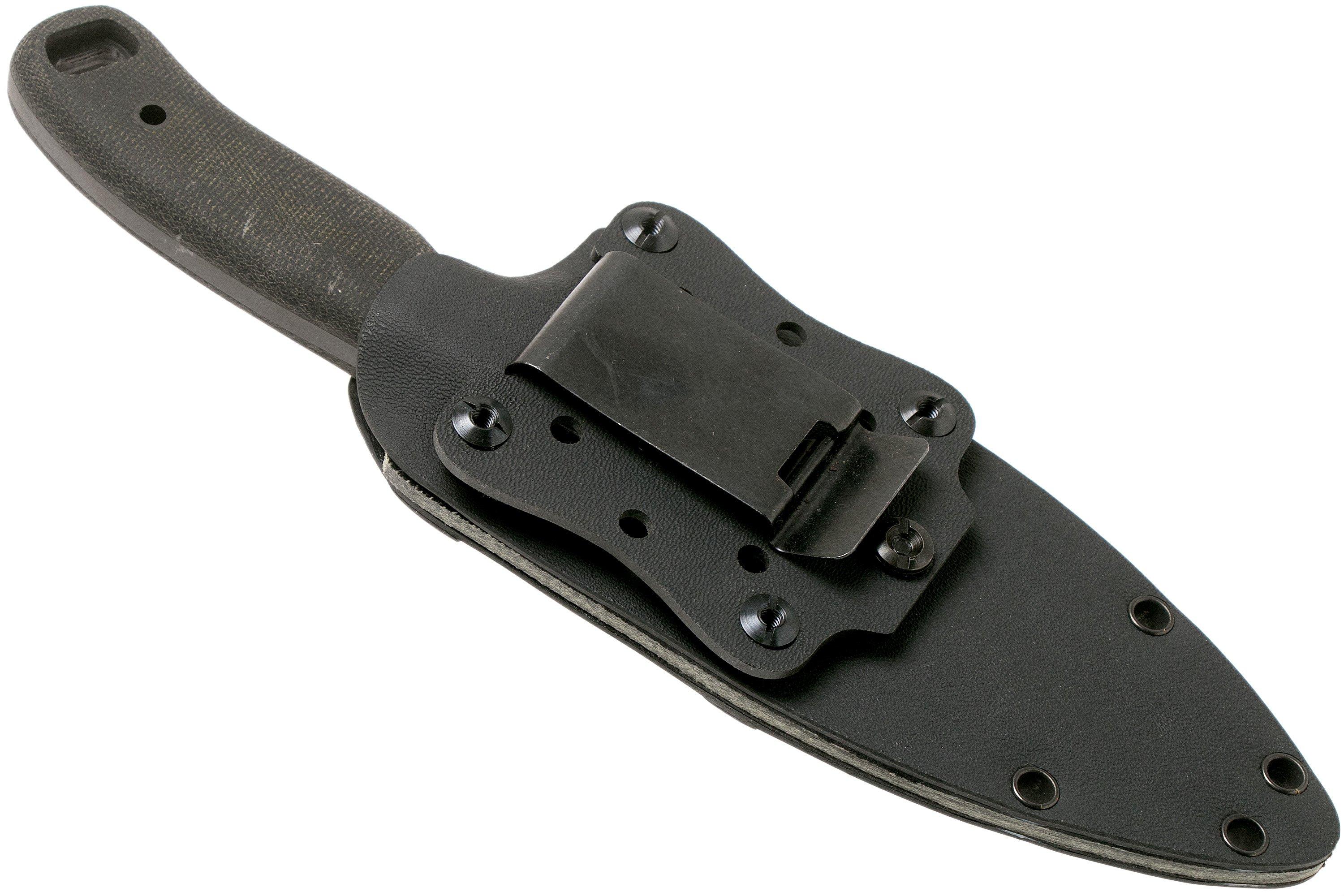 Case Winkler Hunter 43182 Kyle Lamb, Black Canvas Micarta, Kydex Sheath
