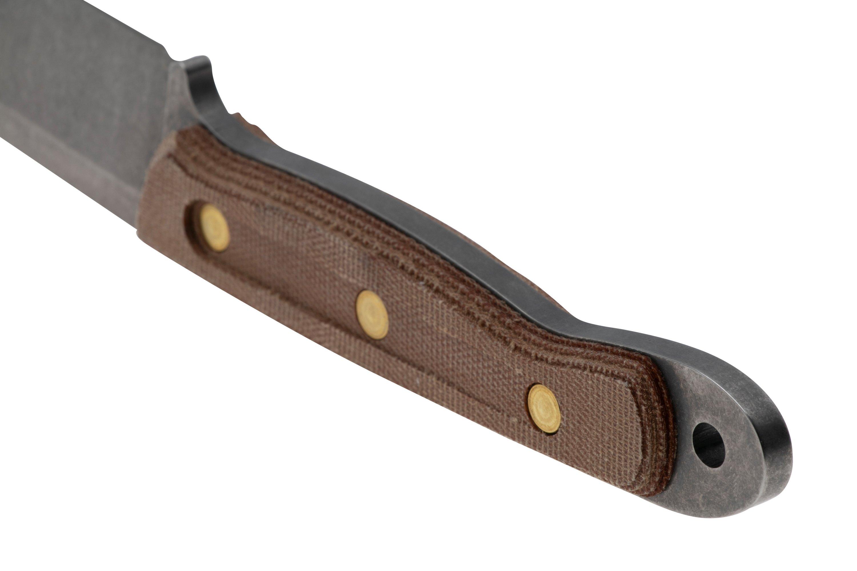 Coltello Da Caccia MAQSON 1028EA – Lama In Acciaio Al Carbonio 1095, Grezzo - Foto 3