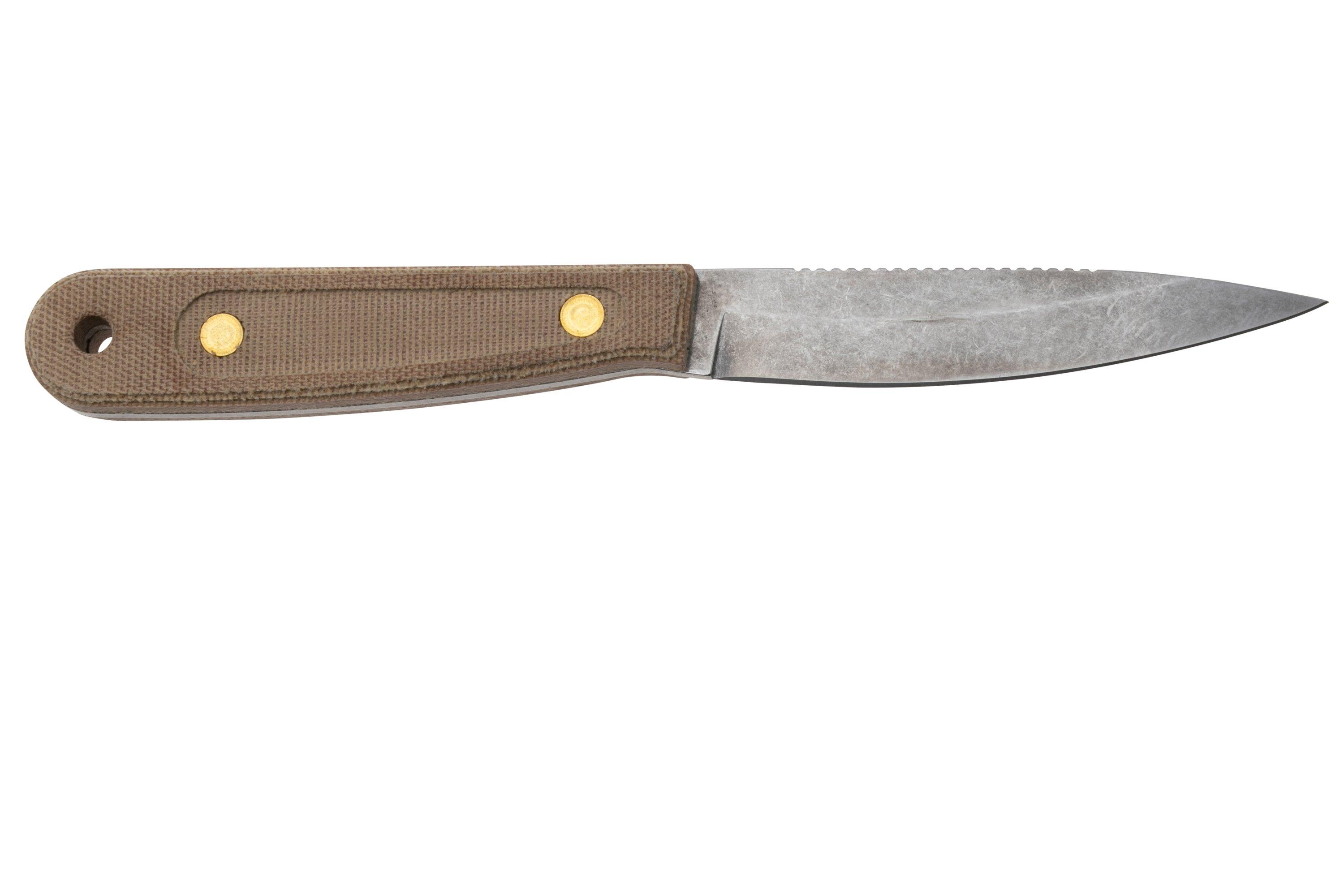 Case Roland Welker Caper RW 50629 Smooth Natural Micarta 1095 CS