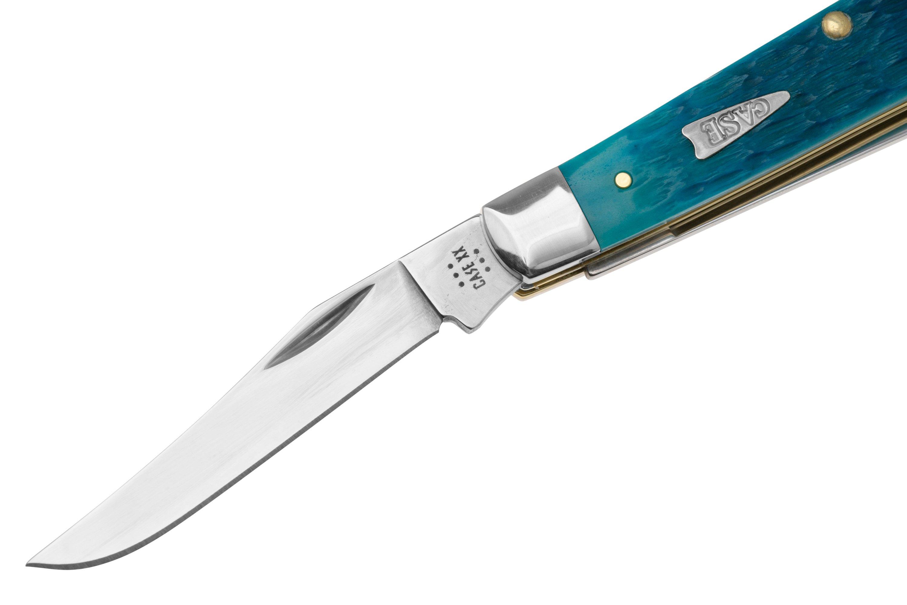 Case Mini Trapper 50641 Sky Blue Bone , Crandall Jig 6207 SS pocket ...