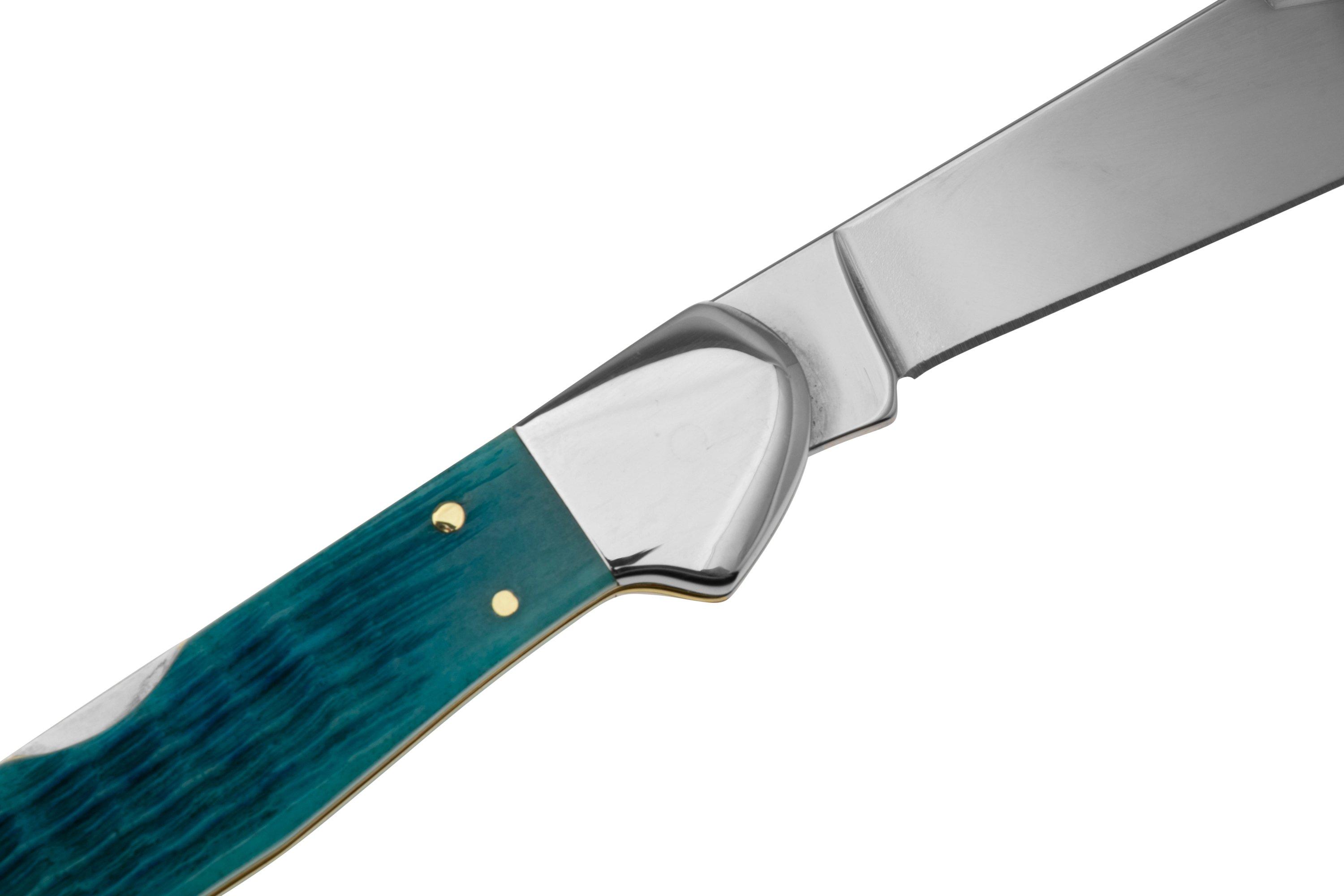 Case Copperlock 50646 Sky Blue Bone, Crandall Jig 61549L SS pocket