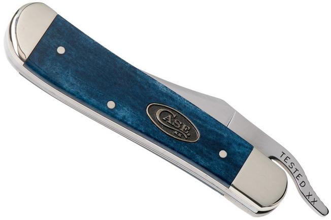 Imagen para Case Russlock Mediterranean Blue Bone, Smooth, 52802, 61953L SS navaja