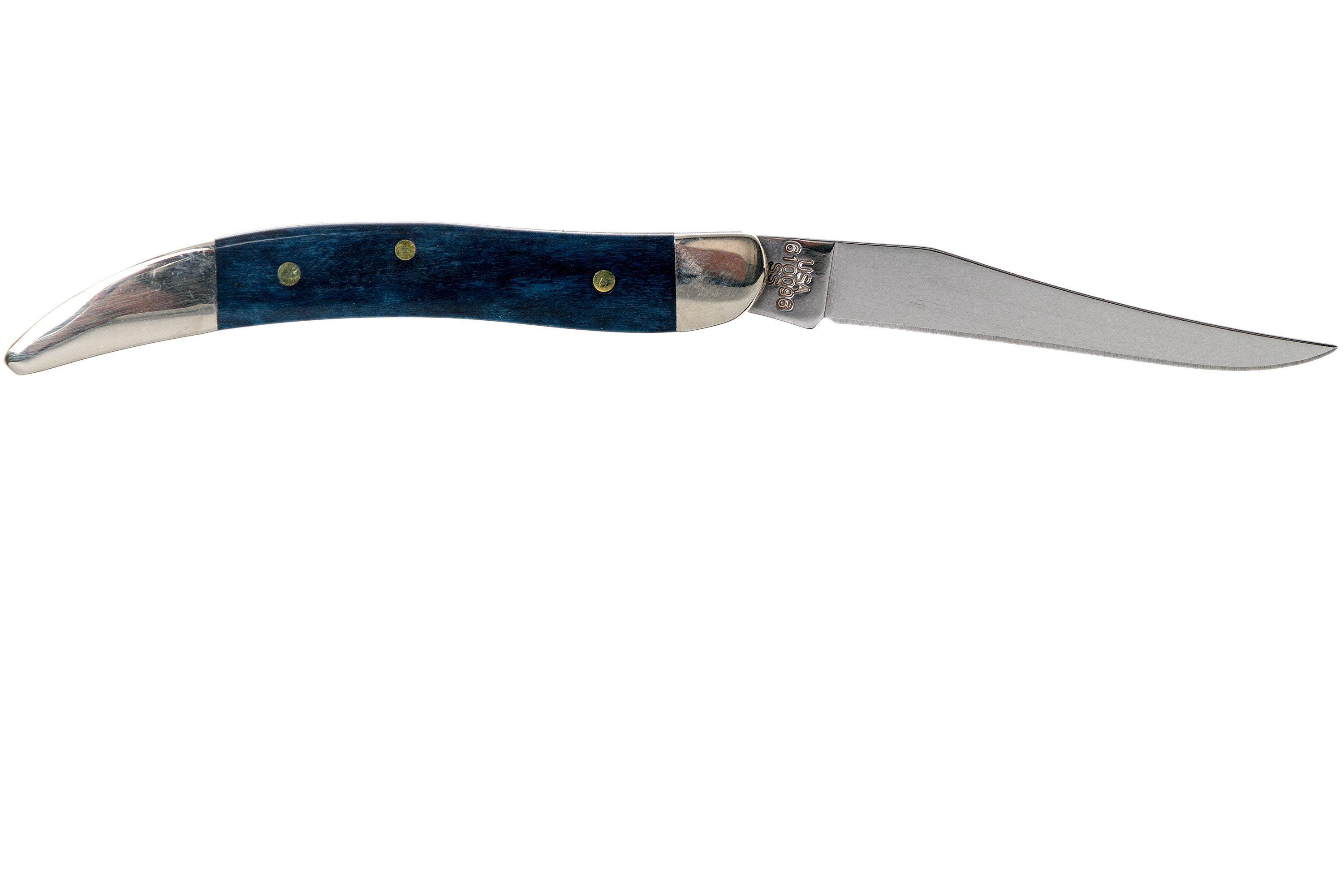 Case Medium Toothpick, Mediterranean Blue Bone