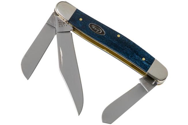 Case Stockman Mediterranean Blue Bone, Smooth, 52805, 6347 SS