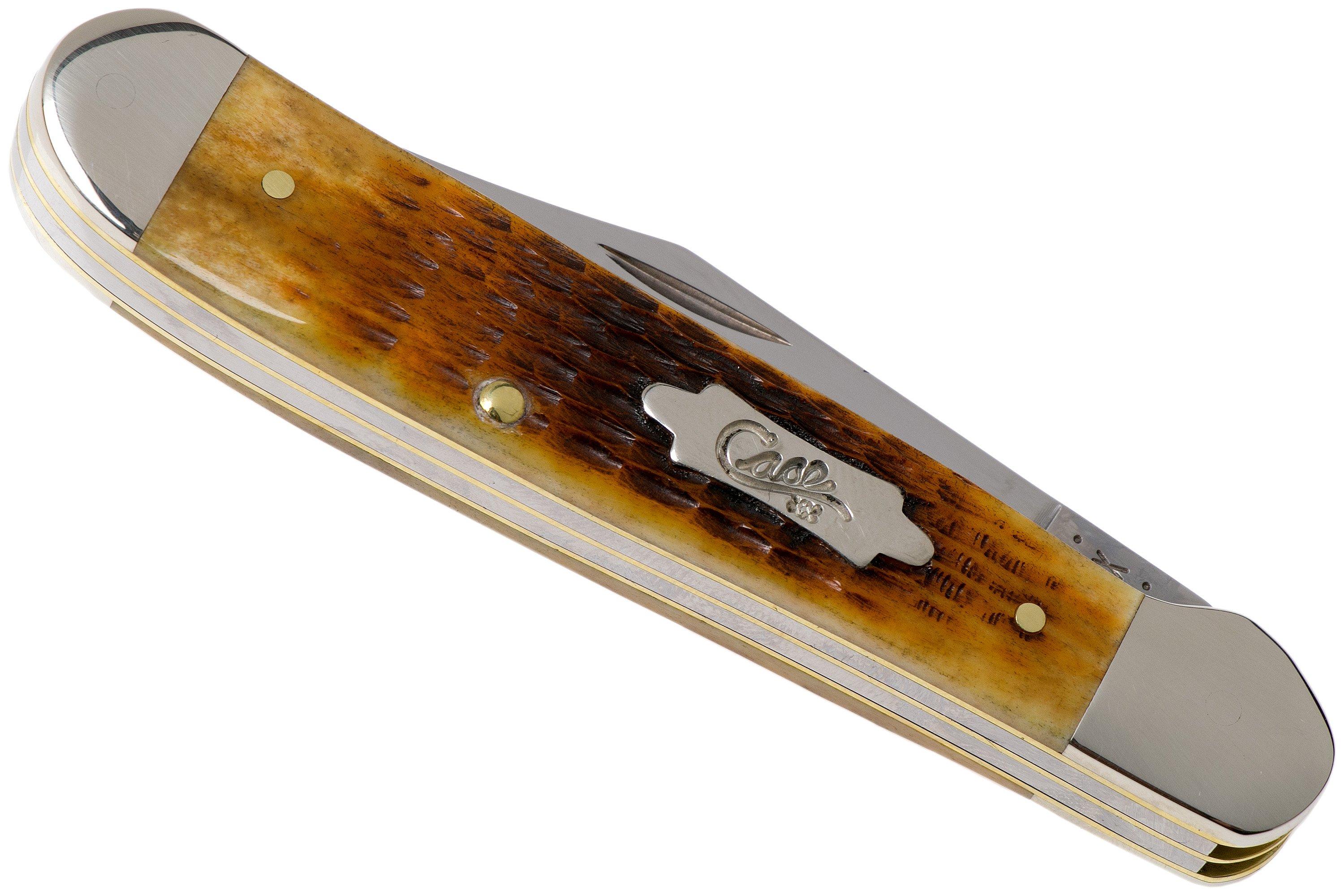 Case Copperhead Antique Bone, Rogers Corn Cob Jig, 52833, 6249 SS ...