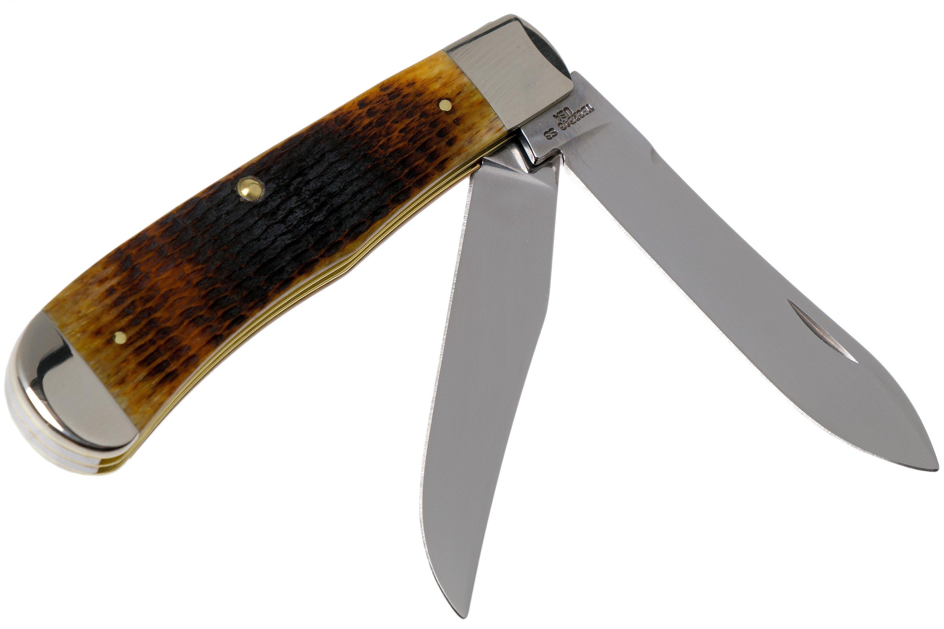 Case Panama Antique Bone, Rogers Corn Cob Jig, 52835, TB62546 SS pocket