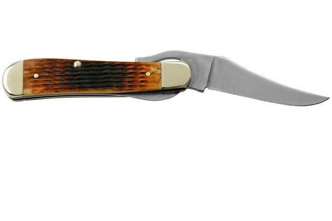 Imagen para Case RussLock 52850 Rogers Corn Cob Jig Antique Bone, navaja