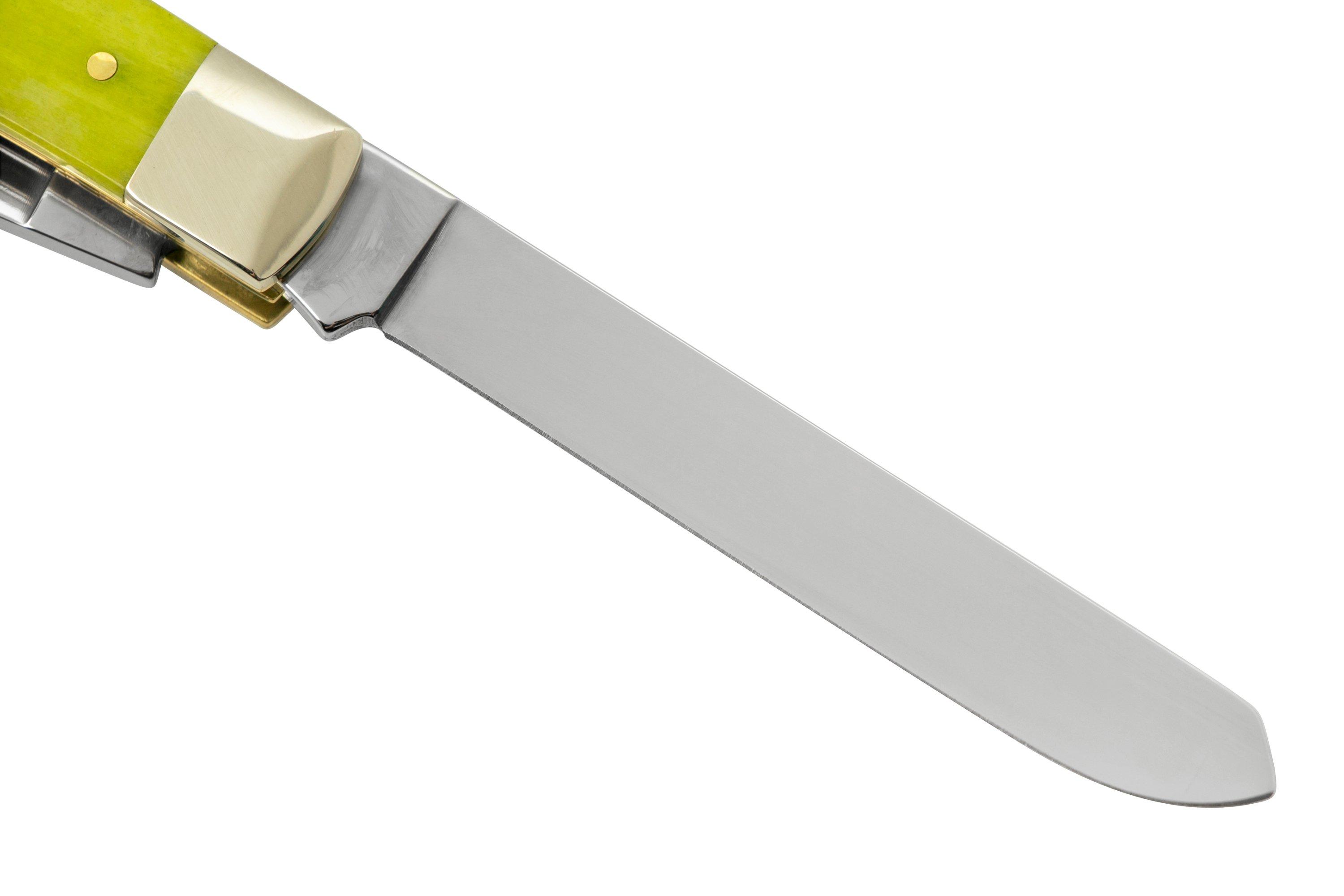 Case Smooth Trapper, 53030, Green Apple Bone 6254 SS, zakmes ...