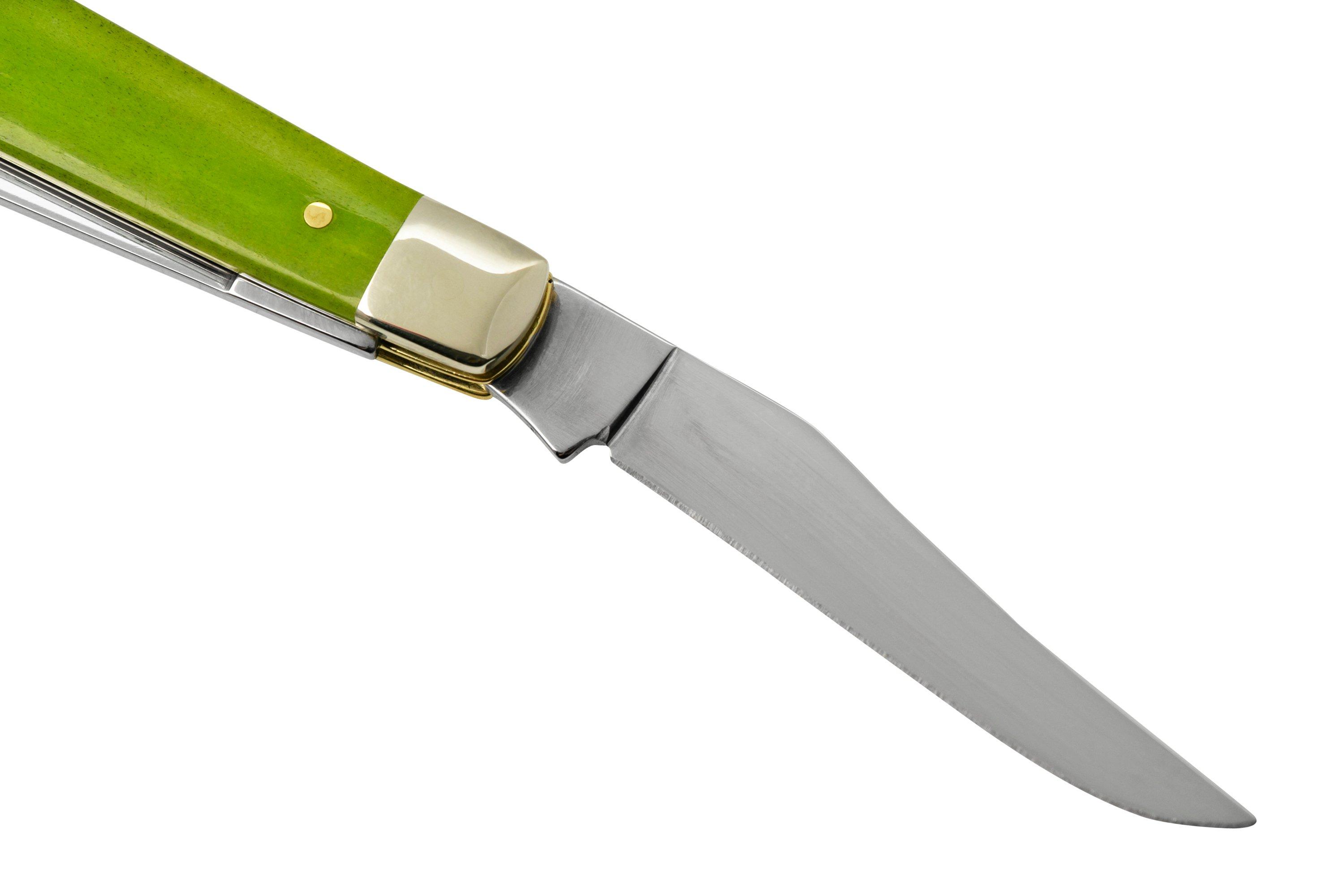 Case Mini Trapper 53034 Green Apple Bone, pocket knife