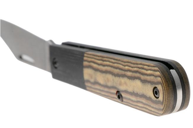 Afbeelding voor Case Barlow Smooth Black/Tan Richlite, Black G10, Crossroads XR, 53161, XR101009 1/2, S35VN zakmes