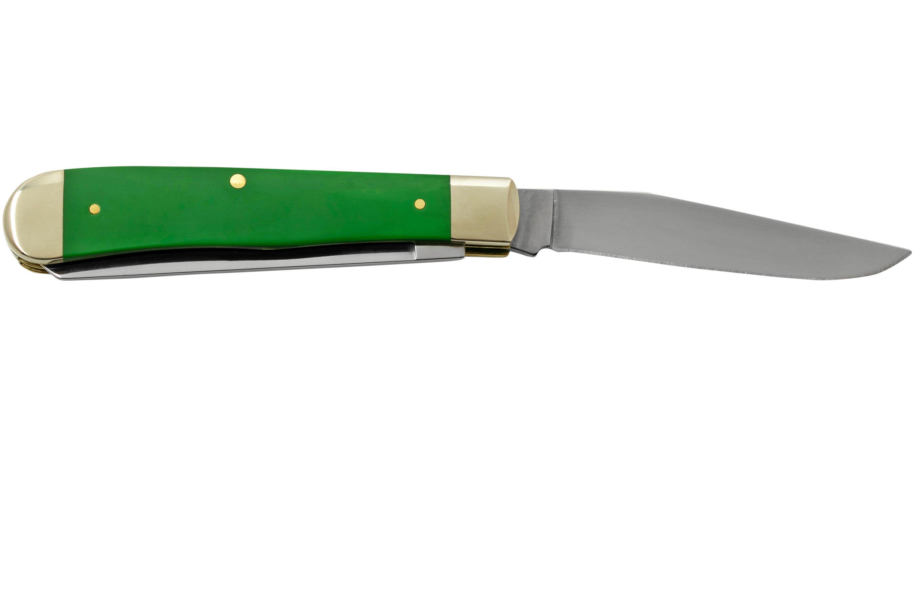 Case Trapper 53390 Green, pocket knife Advantageously shopping at