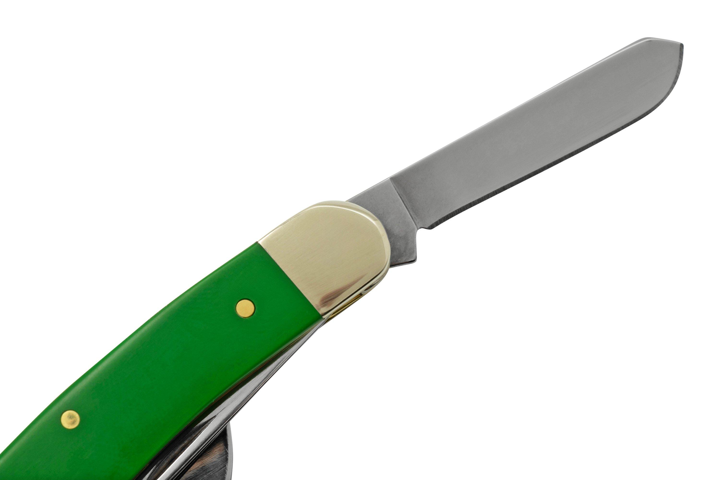 Case Medium Stockman 53392 Green, pocket knife Advantageously shopping at Knivesandtools.ie