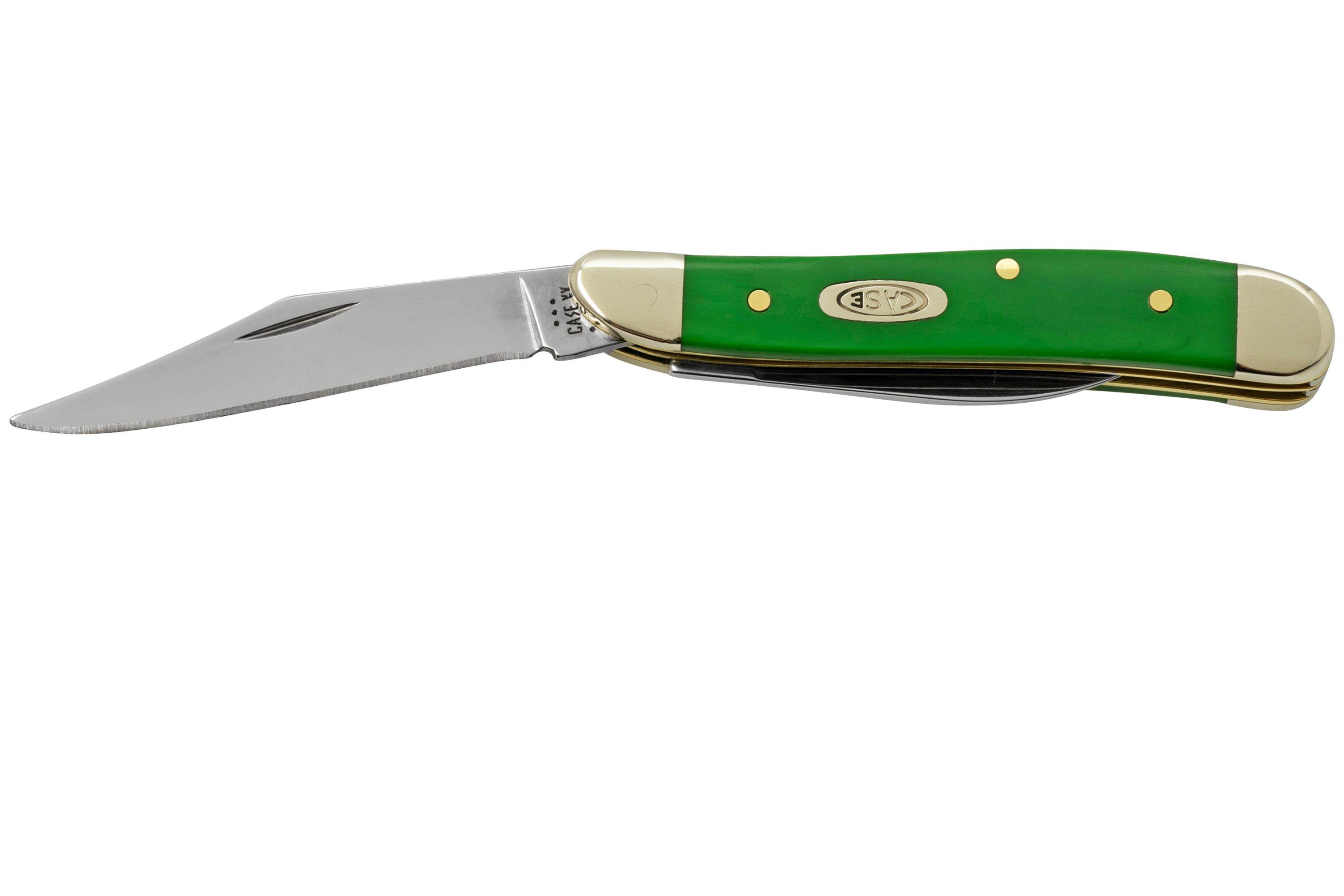 Case Peanut 53393 Green, pocket knife Advantageously shopping at