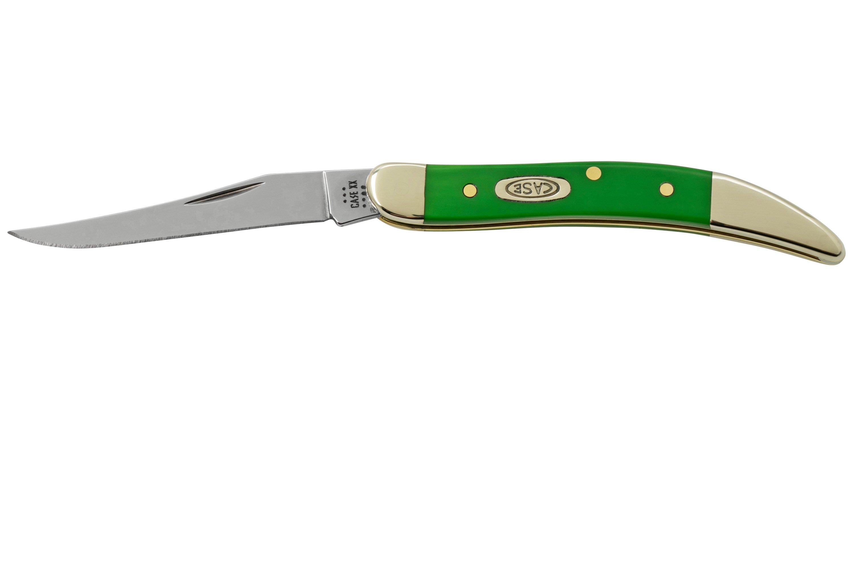 Case Small Texas Toothpick 53394 Green, pocket knife
