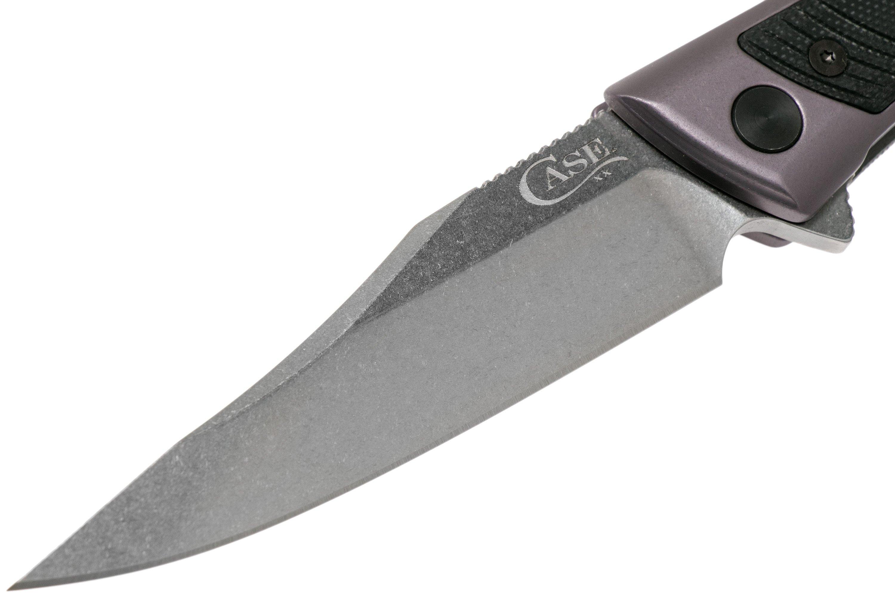 Case Sharp Tooth Flipper Dark Gray 53504 pocket knife Advantageously