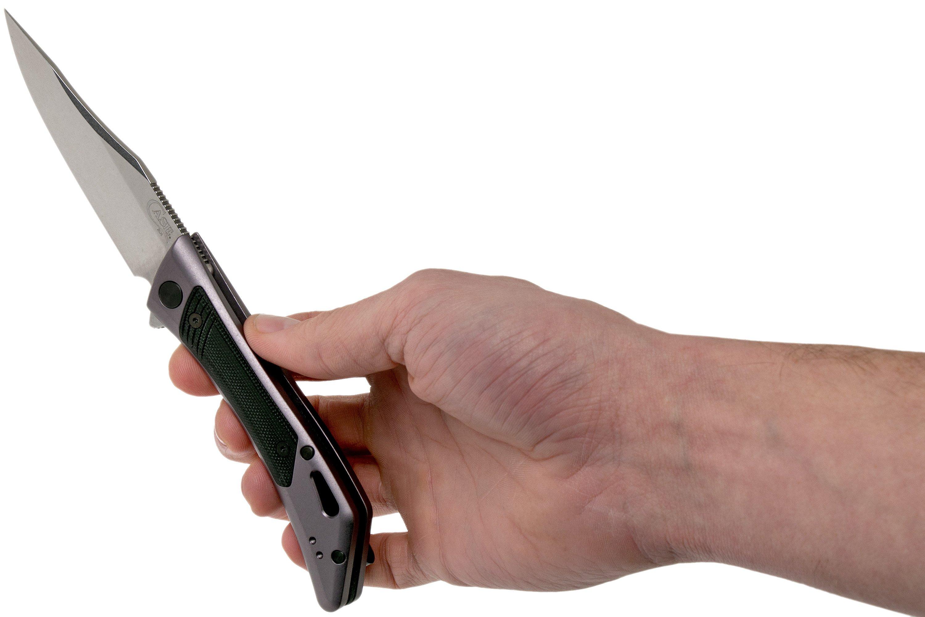 Case Sharp Tooth Flipper Dark Gray 53504 pocket knife Advantageously