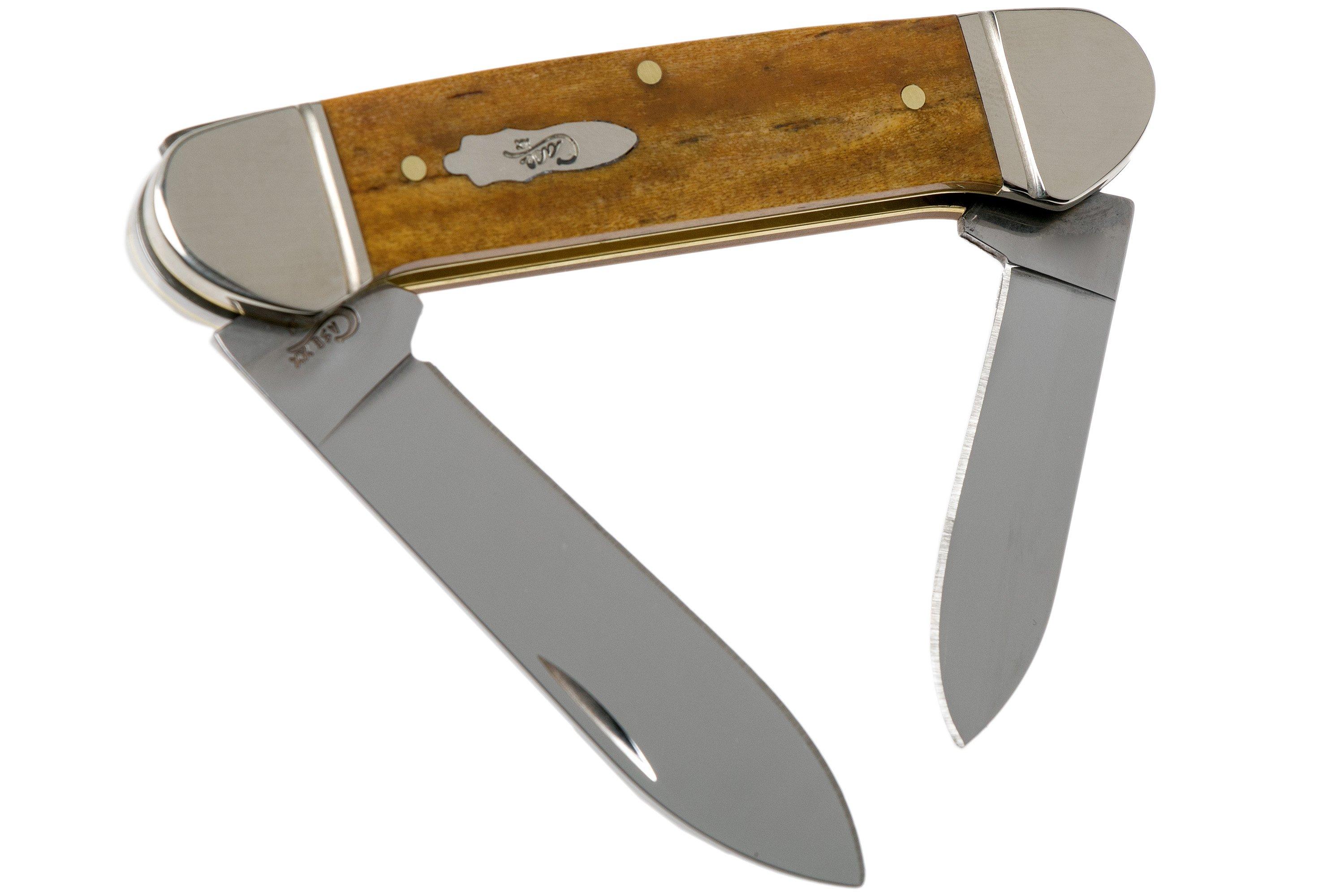 Case Canoe Antique Smooth Bone 58198, 62131 SS pocket knife Advantageously shopping at