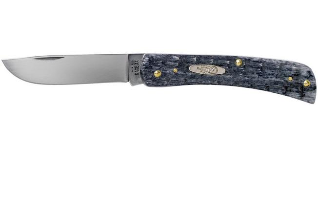 Case Amber Bone Sod Buster Jr. Pocket Knife