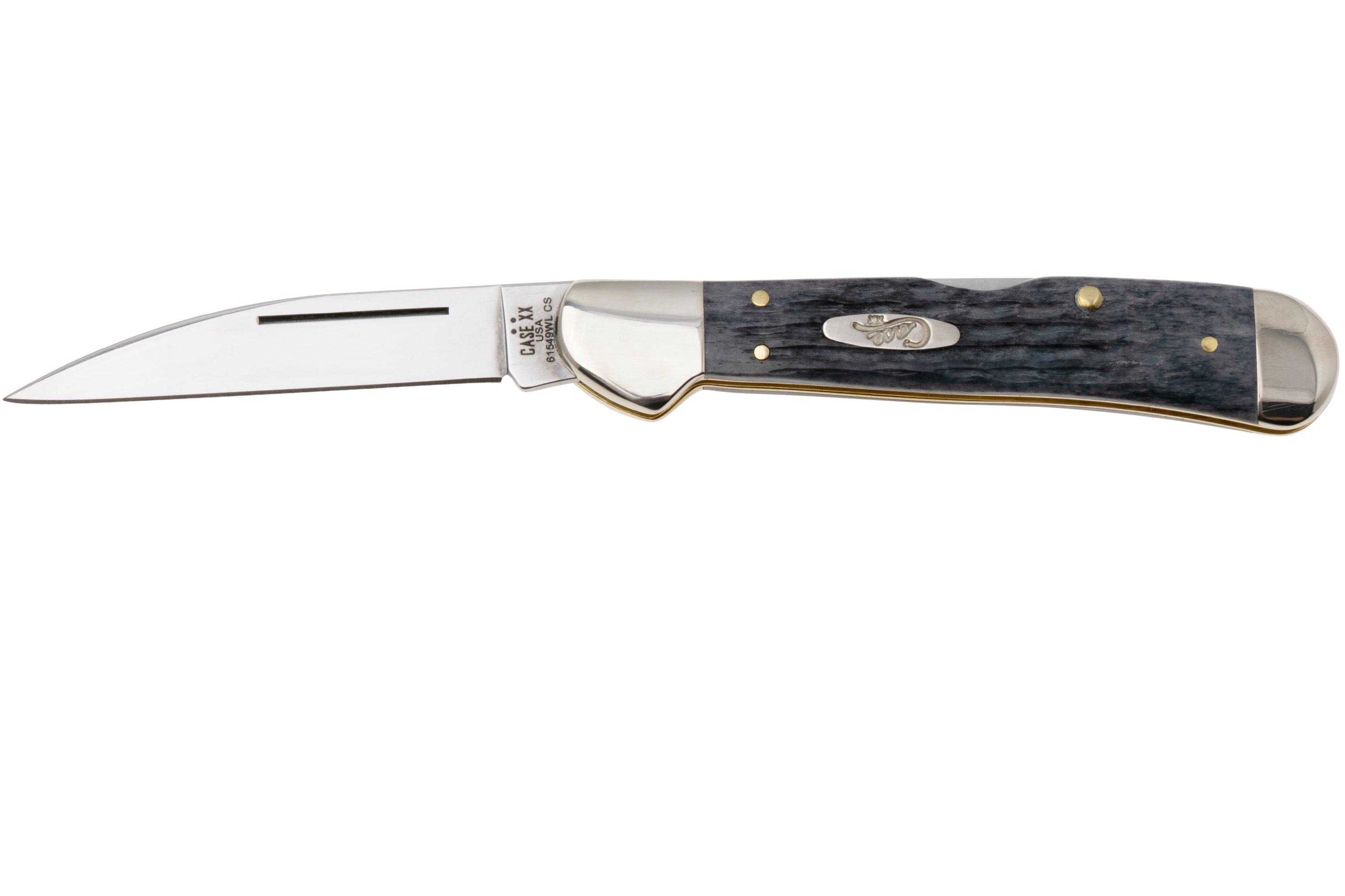 Case CopperLock 58424, Pocket Worn Gray Bone, Crandall Jig
