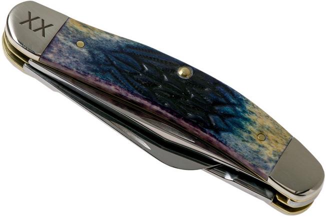 Image for Case Bose Sowbelly Burnt Purple Bone, Tribal Jigged, 61804, TB6339 SS pocket knife