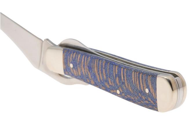 Afbeelding voor Case RussLock Smooth Blue Sycamore Wood, 63734, 71953L SS zakmes