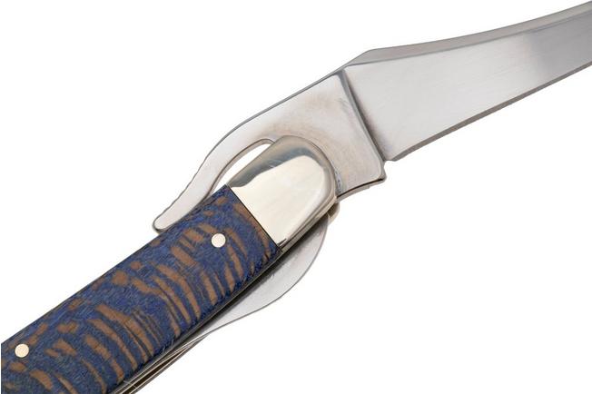 Afbeelding voor Case RussLock Smooth Blue Sycamore Wood, 63734, 71953L SS zakmes