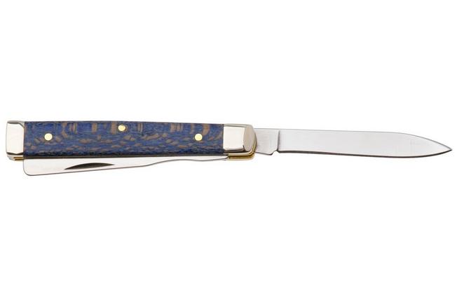 Afbeelding voor Case Baby Doc Smooth Blue Sycamore Wood, 63736, 7282SP SS zakmes