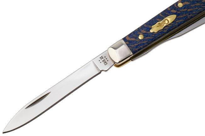 Afbeelding voor Case Baby Doc Smooth Blue Sycamore Wood, 63736, 7282SP SS zakmes