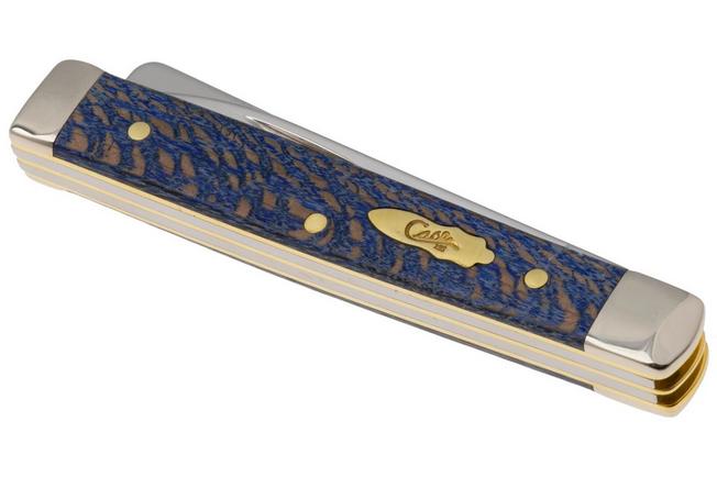 Afbeelding voor Case Baby Doc Smooth Blue Sycamore Wood, 63736, 7282SP SS zakmes