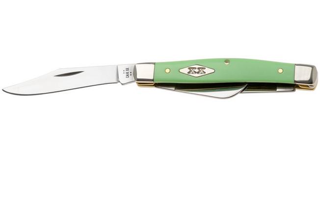 Afbeelding voor Case Medium Stockman 63832, Smooth Mint Green Synthetic, 4344 SS zakmes