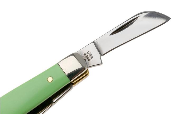 Afbeelding voor Case Medium Stockman 63832, Smooth Mint Green Synthetic, 4344 SS zakmes