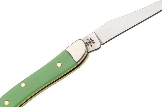 Afbeelding voor Case Small Texas Toothpick 63835, Smooth Mint Green Synthetic, 410096 SS zakmes