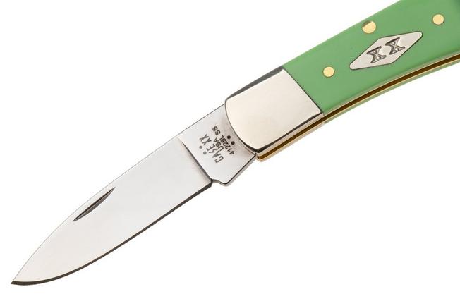 Afbeelding voor Case Lockback 63836 Smooth Mint Green Synthetic, 41225L SS, zakmes