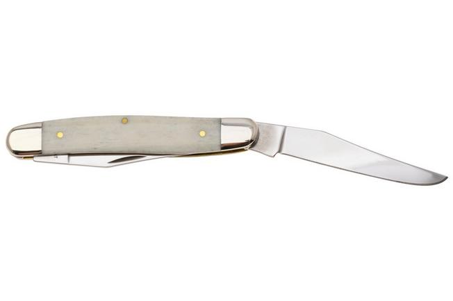 Afbeelding voor Case Muskrat Embellished Smooth Natural Bone, Star Spangled, 64143, MUSKRAT SS zakmes