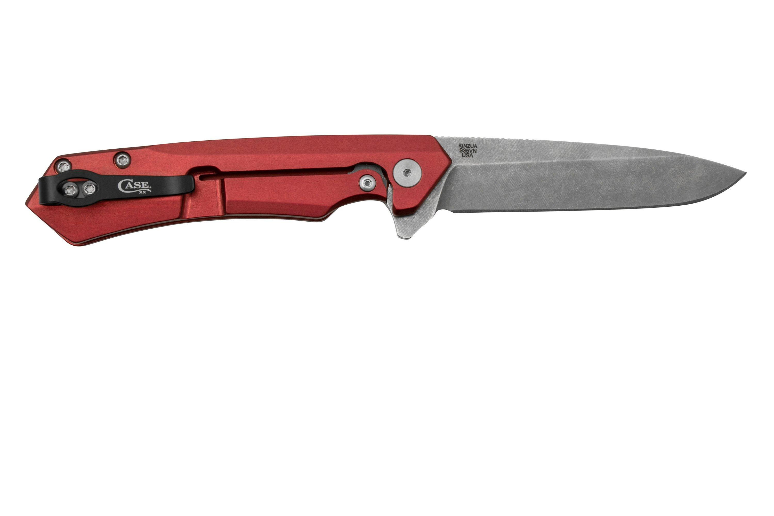 Case®  Red Anodized Aluminum Kinzua® Knife –