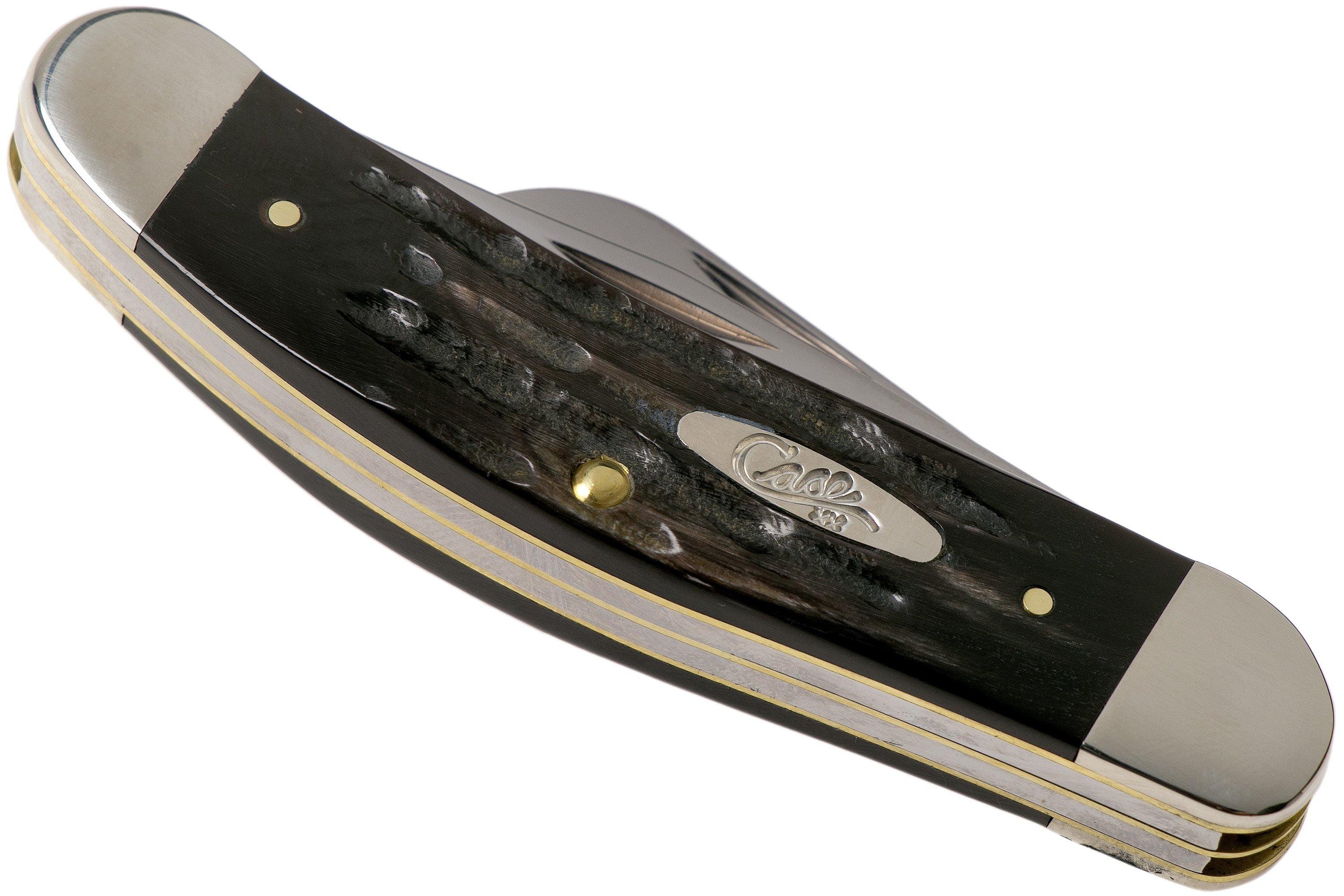 Case Sowbelly Jigged Buffalo Horn 65015, TBBH339 SS pocket knife