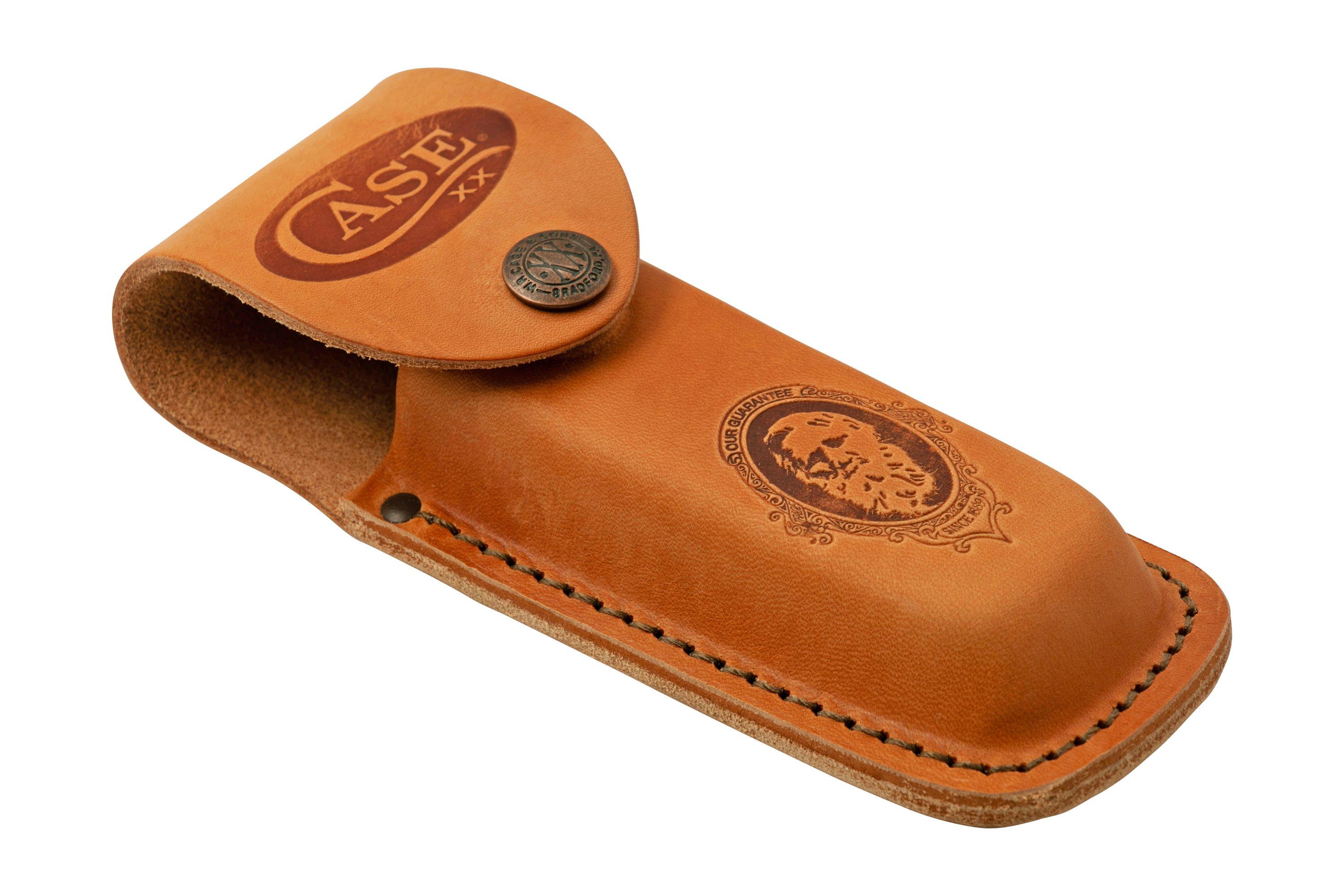 Case Folding Hunter 65030 Jigged Buffalo Horn, pocket knife with sheath